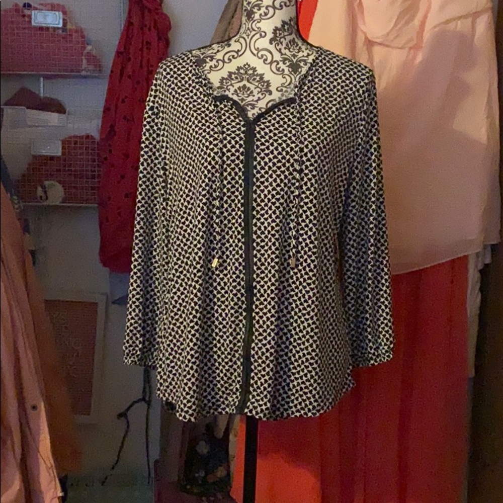 Liz Claiborne Career Top XL